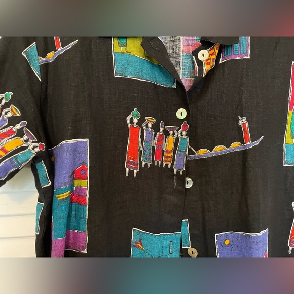 One of a kind women’s artistic blouse. - Picture 4 of 4